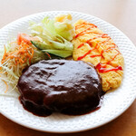 不二の屋 - ハンバーグステーキ