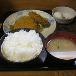OFUKURO - ｢メンチカツ定食｣です。