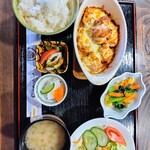 凛cafe - 料理写真:■ローストチキン[チーズ焼き]