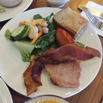 CAFE  KITCHEN - 二日目の朝食（夫）