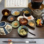 Shokudou Owan - 炊き立て土鍋ご飯と博多明太子食べ比べ御前 