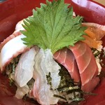 Seafood Bowl (sesame sauce/soy sauce)