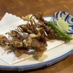 大衆割烹 喜安 - ホタルイカ　天麩羅