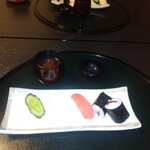 日本料理 吉祥 - 漬物のお寿司　これはいつ食べても美味しいです