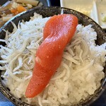 Ikeno ya - 自作の明太シラス丼