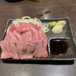 四文屋 - レバ冷製　豚ホルモン冷製3点盛り大