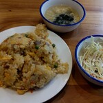 浅草熊猫食堂 - 定食（ﾁｬｰｼｭｰﾁｬｰﾊﾝ・自家製）