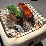 茶禅華 - 焼豚　花山椒　ウド　大豆