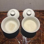 茶禅華 - 暖かい杏仁豆腐　杏仁豆腐