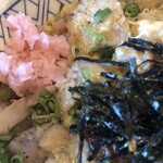 Binchou Sumibi Yakitori Kadokura Shouten - 漬け、葱、バラ海苔