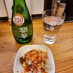 一乃胡 - 地酒(冷)、開華。キリッと辛口。