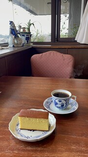 Nagasaki Oranda Kohikan - カステラ・コーヒー