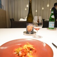 オトワ レストラン - オマールエビロースト、きんぴ人参、ちころ、みかんソース、オマールエビソース