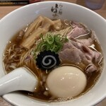 らぁ麺はやし田 - 特製炭火焼 アジ煮干そば