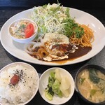 Gottsuo Ya - チーズハンバーグセット