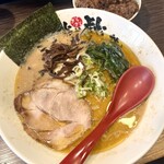 戯拉戯拉 - 『こってり ら〜麺＜白＞ ＋チャーシューのせご飯』