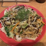 海猫屋 - 本気の海鮮皿うどん950円