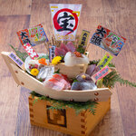 Sashimi Treasure Boat Platter Daikokuten