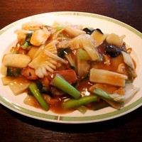 中国料理 桃李 - 広東風あんかけそば（ランチ） \1,400
