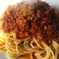 マ・メゾン 西湖店 - ミートソースR1200円