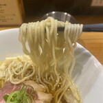 らぁ麺 なお人 - 全粒粉麺の細麺