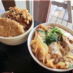 楽楽庵 - ミニ丼