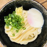 Suzaki Shokuryo Hinten - うどん小&温泉玉子トッピング　これで420円