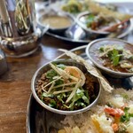 スパイス・ツリー - 久々のマトンのキーマ、強めの味とスパイス（山椒）が効いてて、やっぱり旨い定番の味！