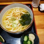 京雀 - かけうどん、優しい味で美味しい(^-^)