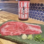 博多筑紫口 肉寿司 - 看板！名物！さしとろ！！