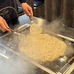 月島名物もんじゃ だるま 粋な店 - 