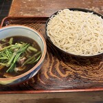 泰明庵 - せり肉セイロそば　　1350円