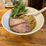 極汁美麺 umami - 地鶏醤油(1,100円、斜め上から)