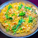 桜エビと旬の春野菜のフィデウア(パスタパエージャ)