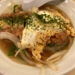 酒場 ふくろ - カツの煮込み