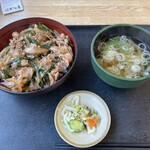 Hirai - 牛焼肉丼&ミニうどんセット