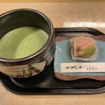 ういろう - 上生菓子と御抹茶935円