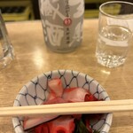 Fukuro - お通しと日本酒