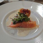 242292907 - 魚料理(岩手県産サーモン)