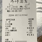 おさしみの店 魚七 - 