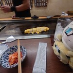 京祇園ねぎ焼 粉 - だし巻き卵完成。