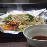 京祇園ねぎ焼 粉 - 野菜炒め
