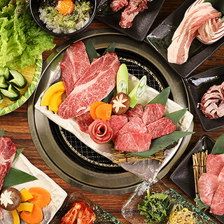 Enjoy rare meats such as A5 rank Japanese black beef ♪ All-you-can-eat options available