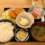 Taishuusushisakabajimbeetarou - ♪日替り定食¥950