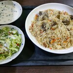 Indian & Bangla Restaurant Tiger - ビーフビリヤニセット　1200円