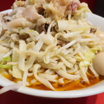 ラーメン二郎 - ヤサイ（そのまま）