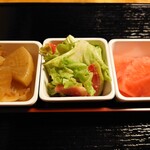 Tamaiya - どれも美味しい野菜の前菜たち