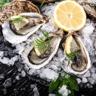 Hiroshima's specialty, Oyster, in abundance