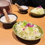 Tonkatsu Shinjuku Saboten - キャベツサラダ