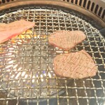 Yakiniku Kitasuna Toraji - 並タン 焼いてみた